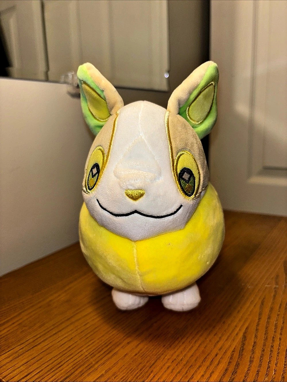 Pokémon Center Pawmi Poké Plush Yellow & White